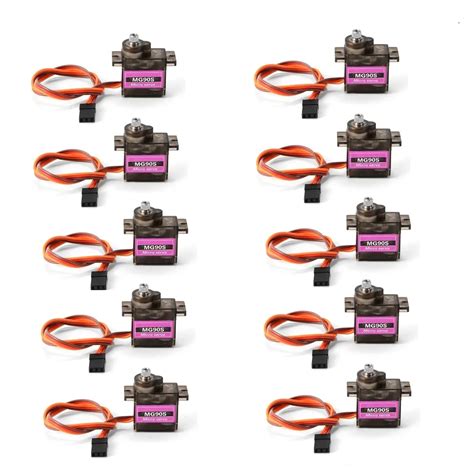 4 5 10 20 Pcs Lot MG90S Metal Gear Digitale 9G Servo SG90 Voor Rc