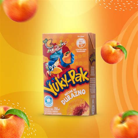 Yuky Pak Jugo Durazno Uht 250ml Farmadon La Farmacia De La Esquina