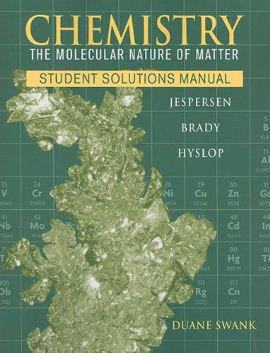 Chemistry Molecular Nature Matter De Jespersen Neil Iberlibro