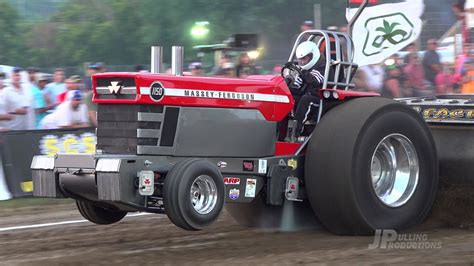 Tractor Pulling Methanol Powered Unlimited Super Stock Tractors