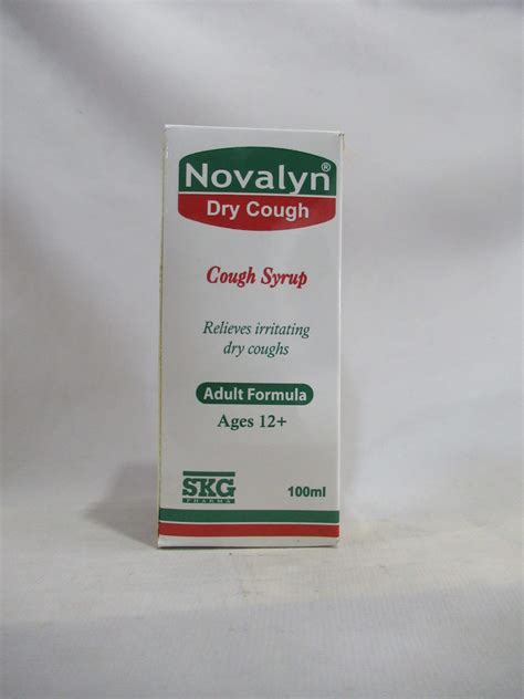 Novalyn Dry Cough Syrup Adult Gomed