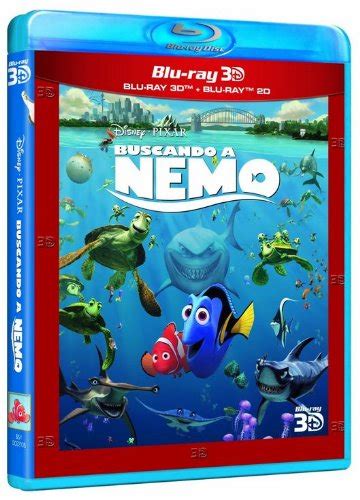 Buscando A Nemo Blu Ray 3d2d Blu Ray Amazones Personajes