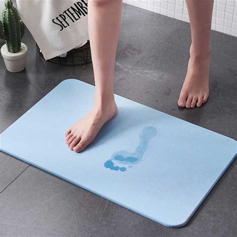 Tapis de bain antidérapant en diatomite LD Medical