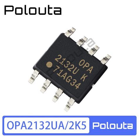 Polouta OPA2132U OPA2132UA 2K5 SOP 8 Operational Amplifier IC Arduino