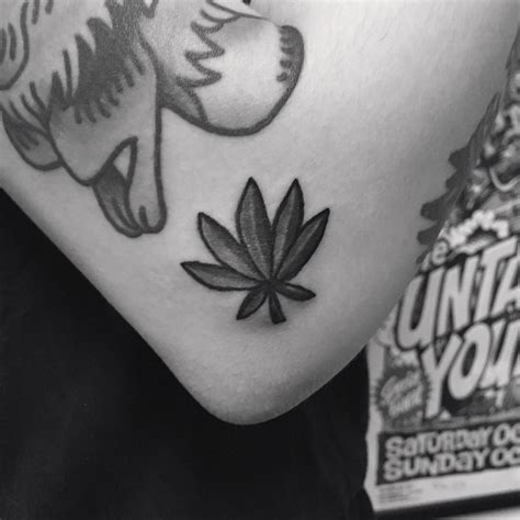 40++ Stunning Pot leaf tattoo designs image ideas