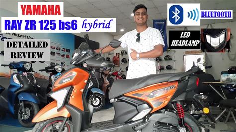 Yamaha RayZR 125 Bs6 Hybrid Street Rally Detailed Review