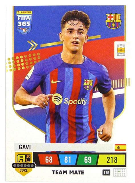 PANINI FIFA 365 2023 Karta Bazowa Gavi 176 13935301788 Oficjalne