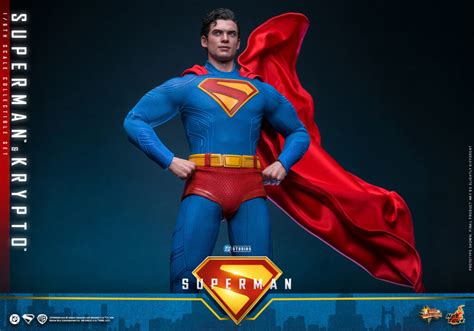 Superman Krypto Sixth Scale Figure Set Hot Toys Figuristi Store