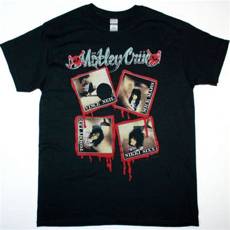 Motley Crue Kickstart My Heart Best Rock T Shirts