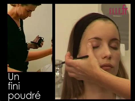 Maquillage un teint poudré Vidéo Dailymotion