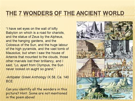 7 Ancient Wonders Of The World