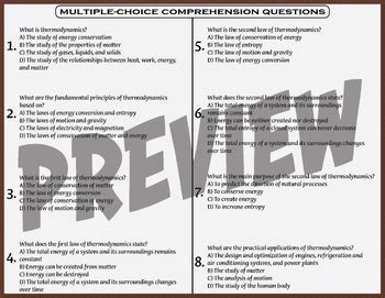 Concepts in Physics: Thermodynamics by M Teaching Peaks | TPT