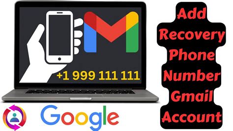 How To Add Recovery Phone Number In Gmail How To Add Recovery Phone