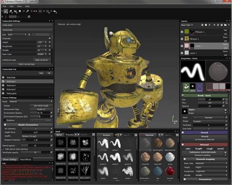 Tuto du Jeudi Substance Painter les bases Vidéo Dailymotion