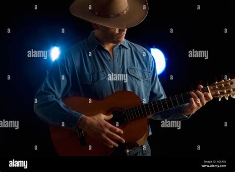 Country singer on stage Stock Photo - Alamy