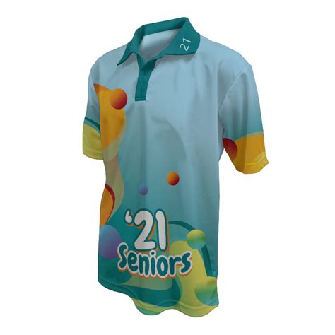 School Leavers Sublimated Polo 034 Red Oak School Uniforms