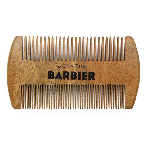 Peigne Barbe En Bois De Santal Monsieur Barbier Efficace Et Agr Able