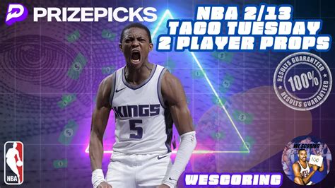 Prizepicks Nba Taco Tuesday February Th Bets Picks Plays Youtube