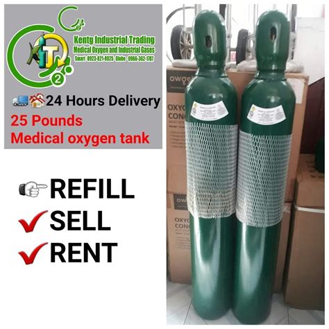 25 Pounds Refill Medical Oxygen Tank Beauty And Personal Care Oral Care On Carousell