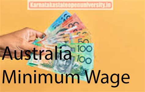 Australia Minimum Wage March 2024 Know Average Salary Per Hour For