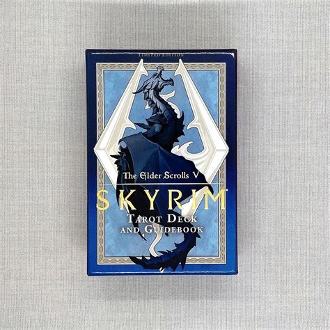 The Elder Scrolls V Skyrim Tarot Deck And Guidebook Depop