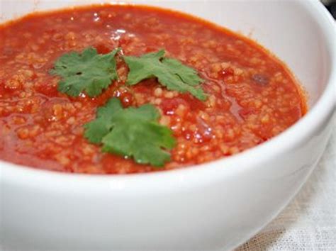 Cantinho Vegetariano Sopa De Tomate E Couscous Marroquino Vegana