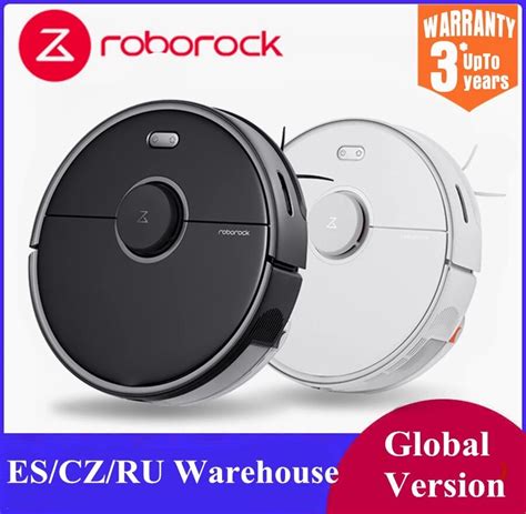 Vers O Global Roborock S Max Xiaomi Rob Aspirador De P Varrendo