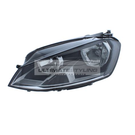 Volkswagen Golf Headlight Headlamp Passenger Side Lh Halogen