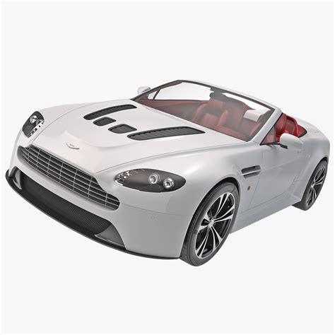 Aston Martin Vantage Free 3D Model 3ds Obj Dae C4d Fbx Sldprt