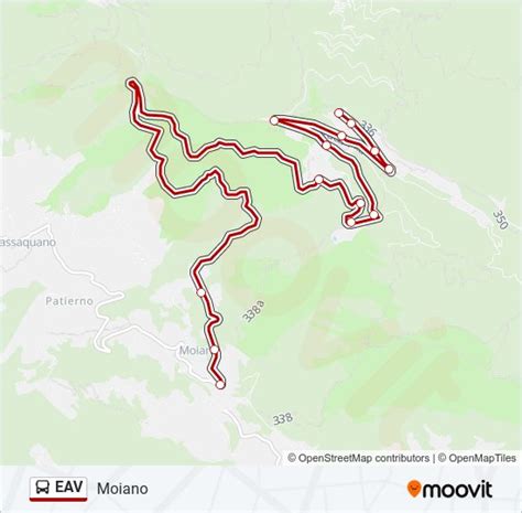 Linea Eav Orari Fermate E Mappe Moiano Aggiornato