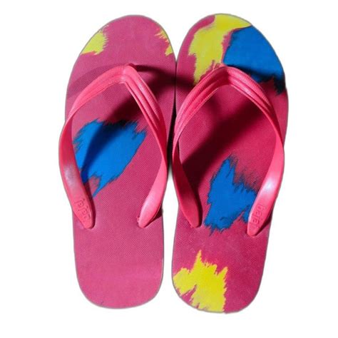 Pink Base Mens Rubber Hawai Slipper At Rs Pair In Bhopal Id