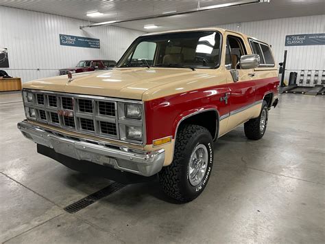 1985 Gmc Jimmy 4 Wheel Classicsclassic Car Truck And Suv Sales