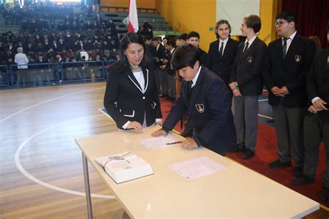 Cambio De Mando En El Centro De Estudiantes Del Colegio Salesiano De