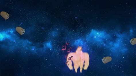 Swole Doge In Space HD Live Wallpaper For PC - DesktopHut