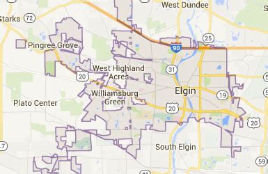 elgin township map