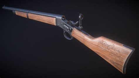 Remington Rolling Block Rifle D Model By Steven Janes Ebethrone