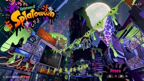 File S Splatoween Title Screen Inkipedia The Splatoon Wiki