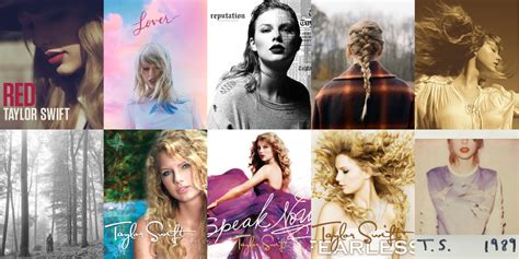 Taylor Swift Album Covers