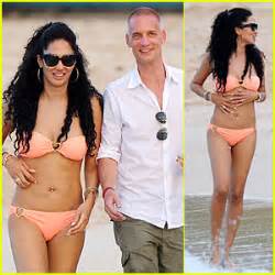 Kimora Lee Simmons Bright Bikini Babe With Tim Leissner Bikini