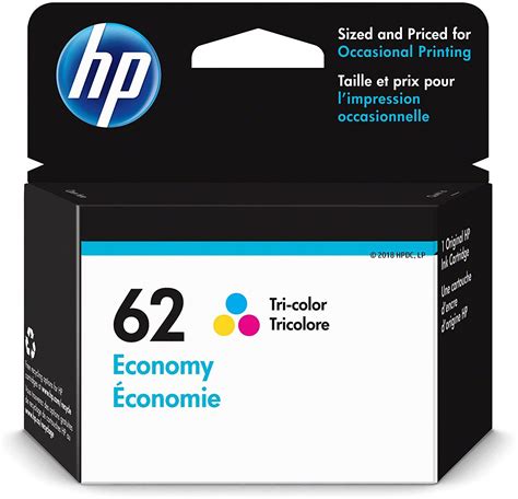 Hp 62 Tri Color Original Ink Cartridge For Printer Rs 1545 Piece Id 22613593955