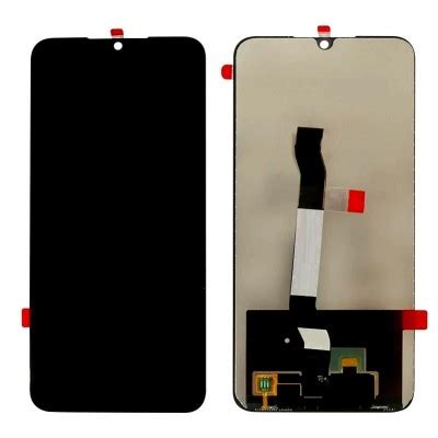 LCD With Touch Screen For Xiaomi Redmi Note 8 Black By Maxbhi