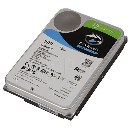 ᐈ Жесткий диск HDD 16 TB Seagate SkyHawk AI (ST16000VE002), 3.5", 256MB ...