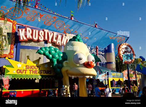 Krustyland The Simpsons Ride At Universal Studios Orlando Florida