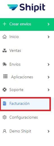 Cómo puedo saber el detalle de mi facturación Centro de Ayuda Shipit