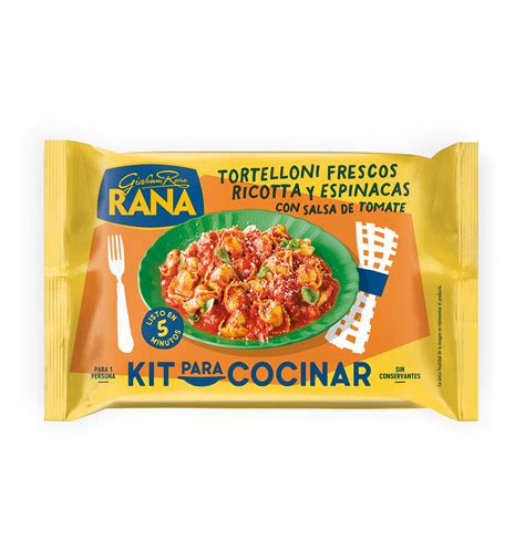 Comprar KIT TORTELLINI RANA RICOTTA ESPINACAS 408 G KIT TORTELLINI