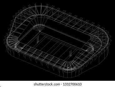 140 Football stadium blueprint Images, Stock Photos & Vectors ...