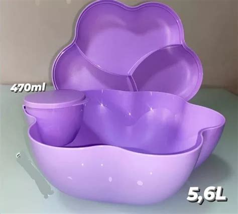 Tigela Big Floresta L C Dip Tupperware Frete Gr Tis