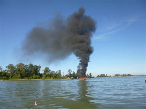 Fishing Boat Catches Fire In Steveston One Person Hurt Bc