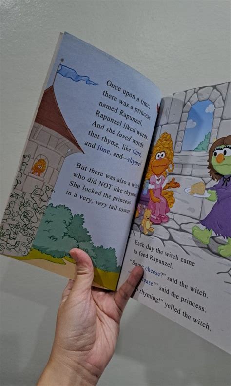 Sesame Street Rhyming Rapunzel Reading Level 1 Hobbies And Toys Books