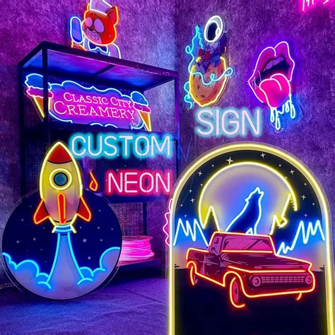 Custom Logo Neon Sign - Create Your Own Design! Personalized LED Light
